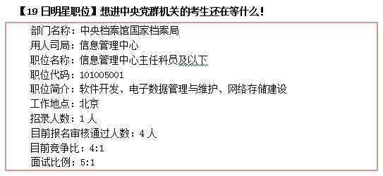 2015國家公務員考試報名